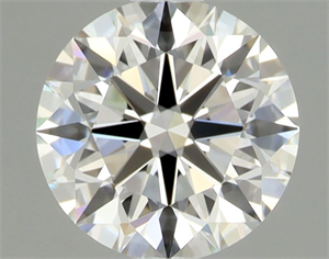 Picture of Natural Diamond 0.80 Carats, Round with Excellent Cut, H Color, VS1 Clarity and Certified by GIA