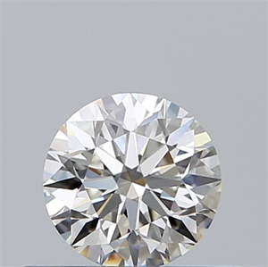 Picture of Natural Diamond 0.40 Carats, Round with Excellent Cut, H Color, VS2 Clarity and Certified by GIA