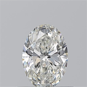 Picture of Natural Diamond 0.50 Carats, Oval with  Cut, H Color, VS2 Clarity and Certified by GIA