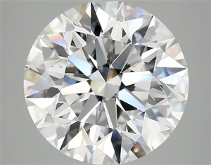 Picture of Lab Grown Diamond 5.05 Carats, Round with Excellent Cut, E Color, VS1 Clarity and Certified by IGI
