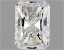 Natural Diamond 0.49 Carats, Radiant with  Cut, G Color, SI1 Clarity and Certified by GIA