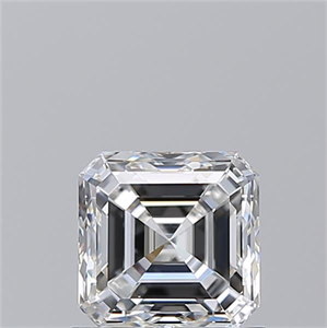 Foto Diamante Natural 1.01 quilates, Asscher , Color E, claridad VVS2 y certificado GIA de