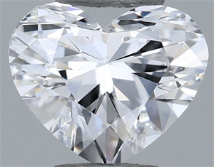 Foto Diamante Natural 0.30 quilates, Corazón , Color D, claridad SI1 y certificado GIA de