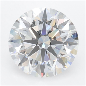 Picture of Lab Grown Diamond 2.69 Carats, Round with Ideal Cut, D Color, VVS1 Clarity and Certified by IGI