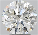 Diamante Natural 2.51 quilates, Redondo , Color H, claridad SI1 y certificado GIA