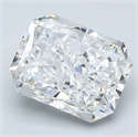 Diamante Natural 2.51 quilates, Radiante , Color F, claridad VS2 y certificado GIA