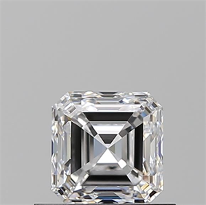 Foto Diamante Natural 0.71 quilates, Asscher , Color D, claridad VVS2 y certificado GIA de