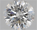 Lab Grown Diamond 1.23 Carats, Round with Ideal Cut, F Color, VVS2 Clarity and Certified by IGI