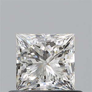 Foto Diamante Natural 0.50 quilates, Princesa , Color I, claridad VS2 y certificado GIA de