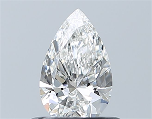 Picture of Natural Diamond 0.50 Carats, Pear with  Cut, G Color, VS1 Clarity and Certified by GIA