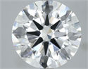 Lab Grown Diamond 5.01 Carats, Round with Excellent Cut, E Color, VS2 Clarity and Certified by GIA