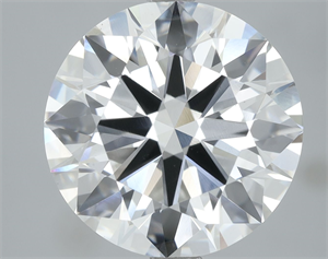 Picture of Lab Grown Diamond 5.01 Carats, Round with Excellent Cut, E Color, VS2 Clarity and Certified by GIA