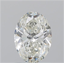 Natural Diamond 1.20 Carats, Oval with  Cut, I Color, SI1 Clarity and Certified by GIA