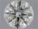 Diamante Natural 3.01 quilates, Redondo , Color J, claridad SI1 y certificado GIA
