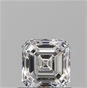 Diamante Natural 0.83 quilates, Asscher , Color E, claridad VVS1 y certificado GIA