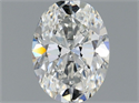 Diamante Natural 0.42 quilates, Ovalado , Color F, claridad VVS1 y certificado GIA
