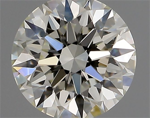 Foto Diamante Natural 0.66 quilates, Redondo , Color J, claridad IF y certificado GIA de