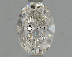 Foto Diamante Natural 0.95 quilates, Ovalado , Color I, claridad SI1 y certificado GIA de