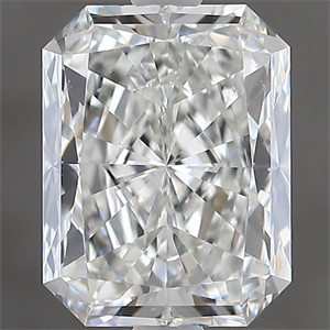 Picture of Natural Diamond 2.01 Carats, Radiant with  Cut, H Color, VS2 Clarity and Certified by GIA