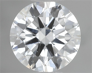 Foto Diamante Natural 0.47 quilates, Redondo , Color E, claridad SI1 y certificado GIA de