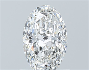 Foto Diamante Natural 0.70 quilates, Ovalado , Color D, claridad VS2 y certificado GIA de