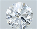 Natural Diamond 0.75 Carats, Round with Excellent Cut, E Color, SI1 Clarity and Certified by GIA