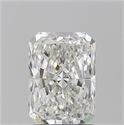 Natural Diamond 2.02 Carats, Radiant with  Cut, H Color, SI1 Clarity and Certified by GIA