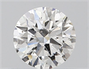 Natural Diamond 0.40 Carats, Round with Very Good Cut, G Color, SI2 Clarity and Certified by GIA
