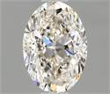 Diamante Natural 0.72 quilates, Ovalado , Color I, claridad VS1 y certificado IGI