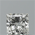 Diamante Natural 0.40 quilates, Princesa , Color F, claridad VVS2 y certificado IGI
