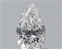 Diamante Natural 0.35 quilates, De pera , Color F, claridad VS1 y certificado GIA