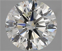 Diamante Natural 2.40 quilates, Redondo , Color H, claridad VVS2 y certificado HRD