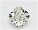 Natural Diamond 1.03 Carats, Cushion with  Cut, J Color, SI2 Clarity and Certified by GIA