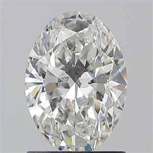 Picture of Natural Diamond 1.20 Carats, Oval with  Cut, G Color, SI2 Clarity and Certified by GIA