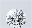 Del inventario de diamantes de laboratorio, 1.04 quilates, Redondo , Color E, claridad VVS2 y certificado IGI