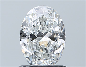 Picture of Natural Diamond 0.81 Carats, Oval with  Cut, E Color, VS2 Clarity and Certified by GIA