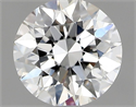Diamante Natural 0.50 quilates, Redondo , Color F, claridad VVS2 y certificado GIA