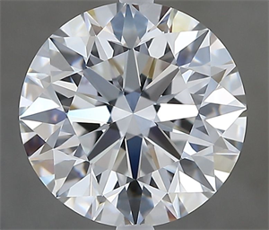 Foto Diamante Natural 3.03 quilates, Redondo , Color F, claridad VVS2 y certificado GIA de