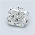 Diamante Natural 1.21 quilates, Del cojín , Color H, claridad VS2 y certificado GIA