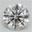 Lab Grown Diamond 1.51 Carats, Round with Ideal Cut, E Color, VS1 Clarity and Certified by IGI