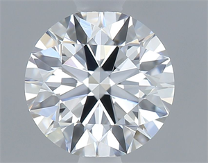 Picture of Natural Diamond 0.70 Carats, Round with Excellent Cut, E Color, VS1 Clarity and Certified by GIA