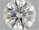 Diamante Natural 0.90 quilates, Redondo , Color H, claridad VVS2 y certificado GIA