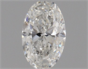 Diamante Natural 0.40 quilates, Ovalado , Color F, claridad VS1 y certificado GIA