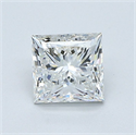 Diamante Natural 1.02 quilates, Princesa , Color G, claridad VVS2 y certificado GIA