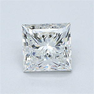 Foto Diamante Natural 1.02 quilates, Princesa , Color G, claridad VVS2 y certificado GIA de