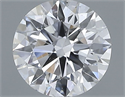 Natural Diamond 0.43 Carats, Round with Excellent Cut, E Color, VS2 Clarity and Certified by GIA