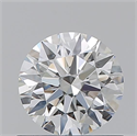 Natural Diamond 0.71 Carats, Round with Excellent Cut, F Color, VS2 Clarity and Certified by GIA