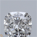 Natural Diamond 0.70 Carats, Cushion with  Cut, E Color, SI1 Clarity and Certified by GIA