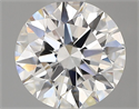 Del inventario de diamantes de laboratorio, 1.53 quilates, Redondo , Color E, claridad VVS2 y certificado IGI