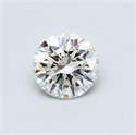 Diamante Natural 0.50 quilates, Redondo , Color D, claridad SI1 y certificado GIA